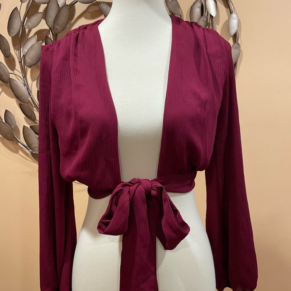 Tie-up Crop Tops (Two Tops)